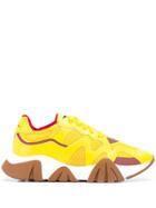 Versace Squalo Sneakers - Yellow