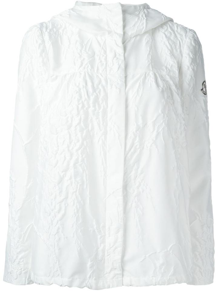 Moncler Gamme Rouge Hooded Brocade Jacket