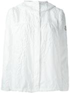 Moncler Gamme Rouge Hooded Brocade Jacket