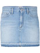 Carhartt - Paige Denim Skirt - Women - Cotton/polyester - 25, Blue, Cotton/polyester