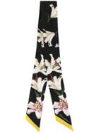 Dolce & Gabbana Lily Print Headband - Black