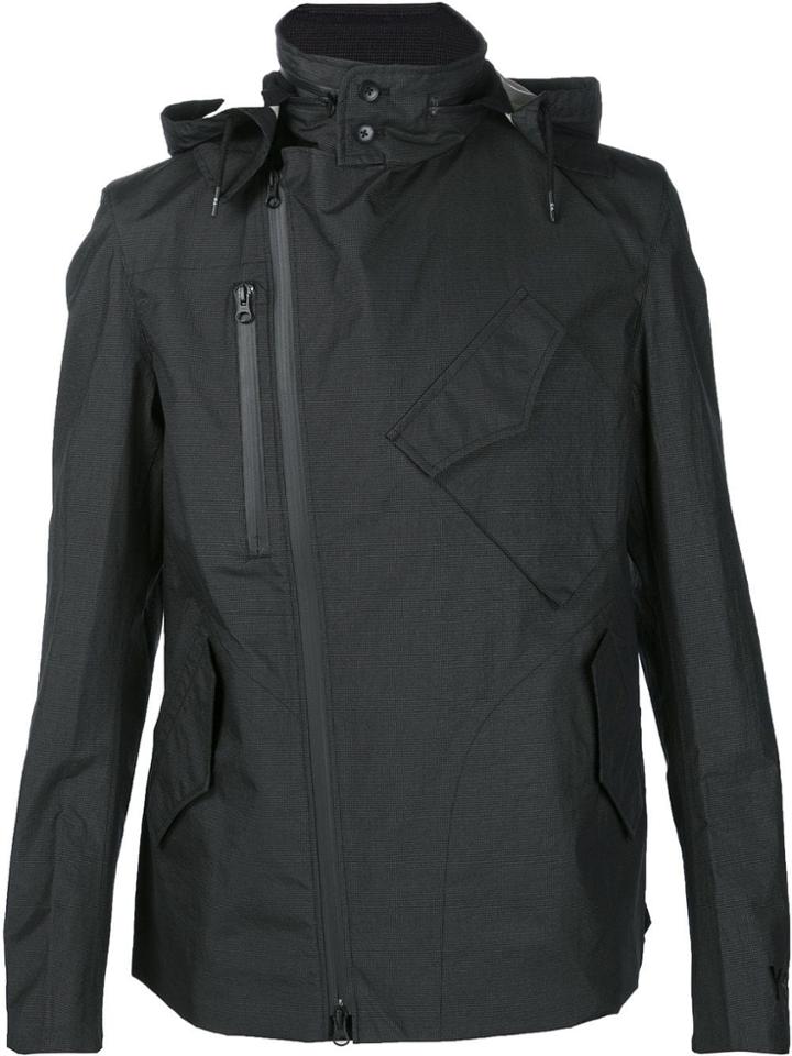 Y-3 Hooded Shell Jacket - Black