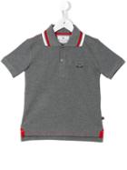 Philipp Plein Kids Pp Classic Polo Shirt, Boy's, Size: 10 Yrs, Grey