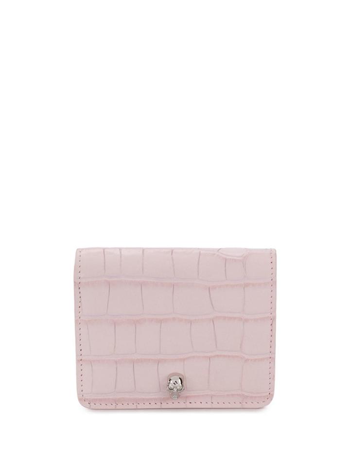 Alexander Mcqueen Skull Compact Wallet - Pink