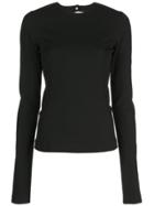 Rick Owens Open Back Top - Black