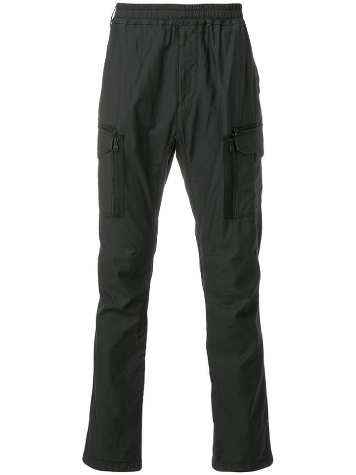 White Mountaineering Side Pockets Trousers - Black