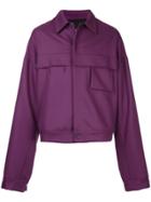 Berthold Oversized Lightweight Jacket - Pink & Purple