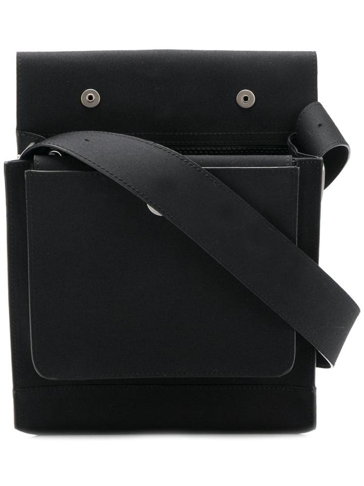 Mackintosh Black Bonded Cotton 0004 Pouch