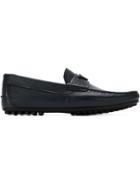 Emporio Armani Logo Oxford Shoes - Black