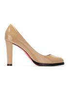 Zeferino Patent Leather Pumps - Nude & Neutrals