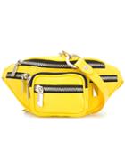 Manokhi Zip Detail Belt Bag - Yellow