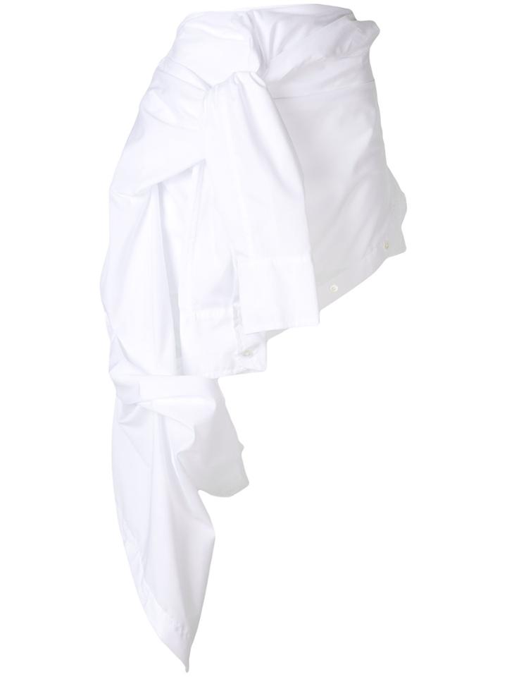 Faith Connexion Shirt Skirt - White