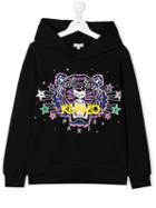Kenzo Kids Teen Super Kenzo Hoodie - Black