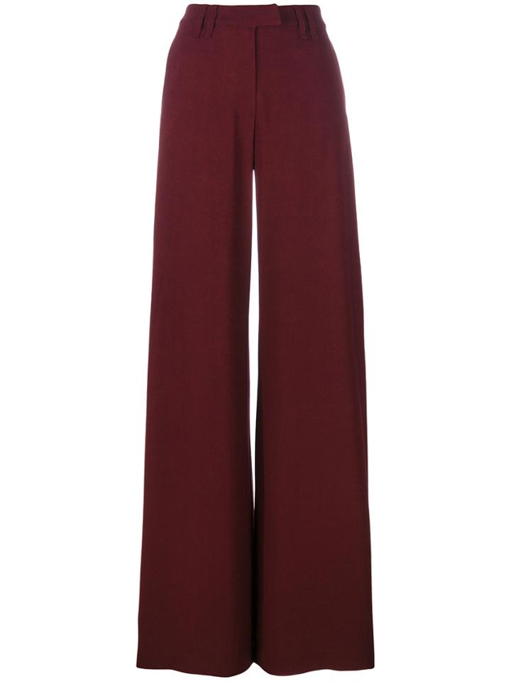 Plein Sud Flared Trousers - Pink & Purple