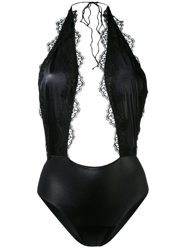Oseree Travaille Swimsuit - Black