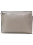 Loewe Thin Large Clutch - Grey