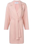Harris Wharf London Double-breasted Trench Coat - Pink