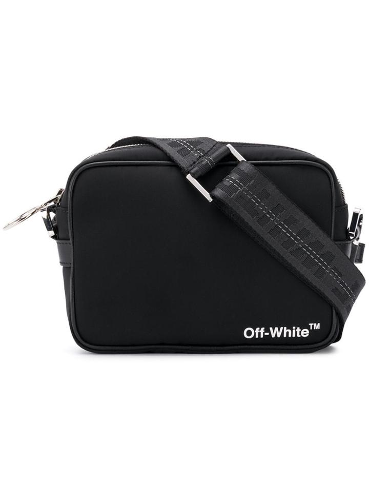 Off-white Logo Cross Body Bag - Black