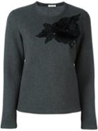 P.a.r.o.s.h. 'ryan' Sweatshirt, Women's, Size: Xs, Grey, Viscose/wool