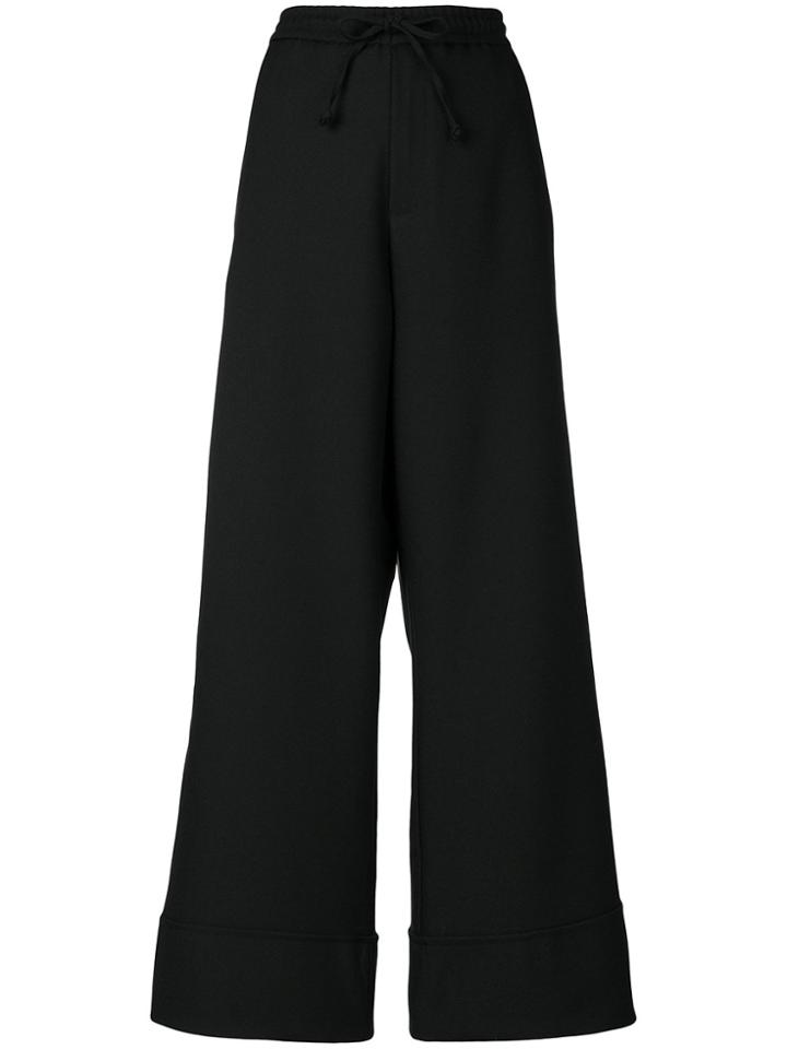 Société Anonyme Perfect Palace Side Panel Wide Leg Trousers - Black
