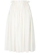 Jil Sander Elasticated Waist Skirt - Nude & Neutrals