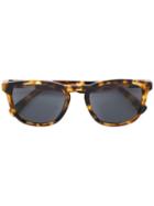 Mykita - 'benson' Sunglasses - Unisex - Acetate - One Size, Brown, Acetate