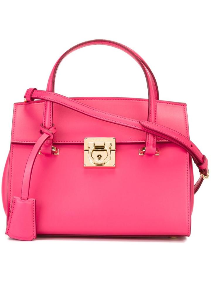 Salvatore Ferragamo Small Gancio Crossbody Bag, Women's, Pink/purple