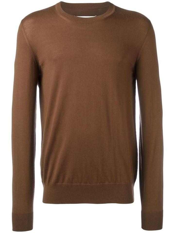 Maison Margiela Crew Neck Jumper, Men's, Size: Medium, Wool