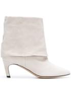 Marc Ellis Pointed Toe Ankle Boots - Nude & Neutrals