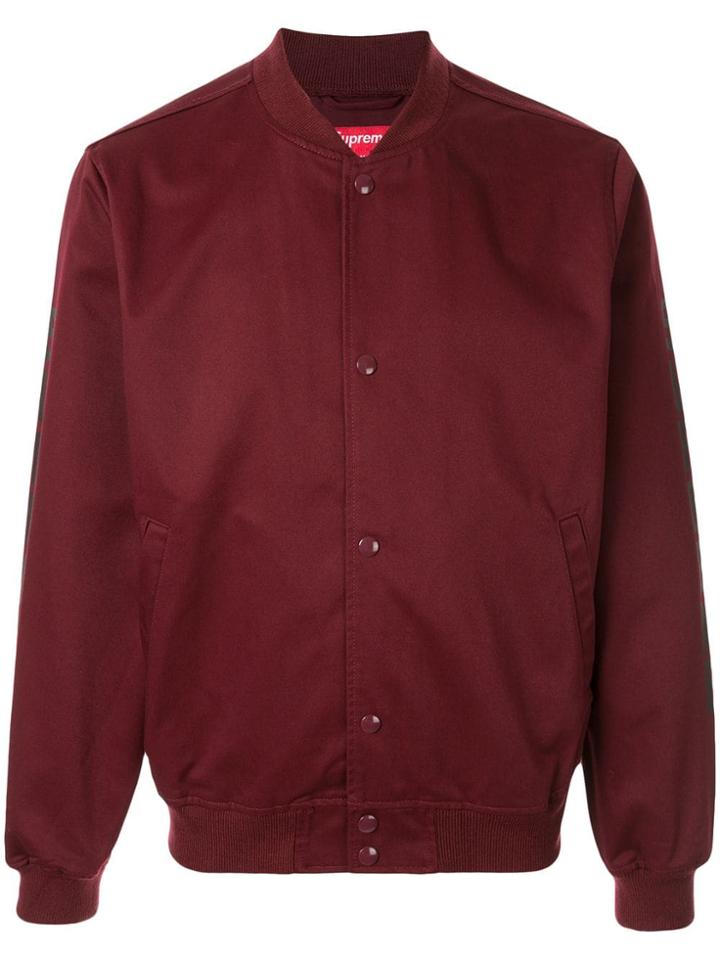Supreme Anti Hero Bomber Jacket - Red
