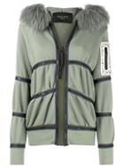 Mr & Mrs Italy Trimmed Hooded Cardigan - Green