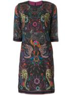 Paul Smith Printed Shift Dress - Multicolour