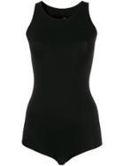 Rick Owens Lilies Fitted Bodysuit - Black