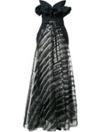 Maticevski 'matrix Gown' Dress, Women's, Size: 10, Black, Nylon/cotton