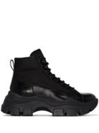 Prada Chunky Hiking Boots - Black
