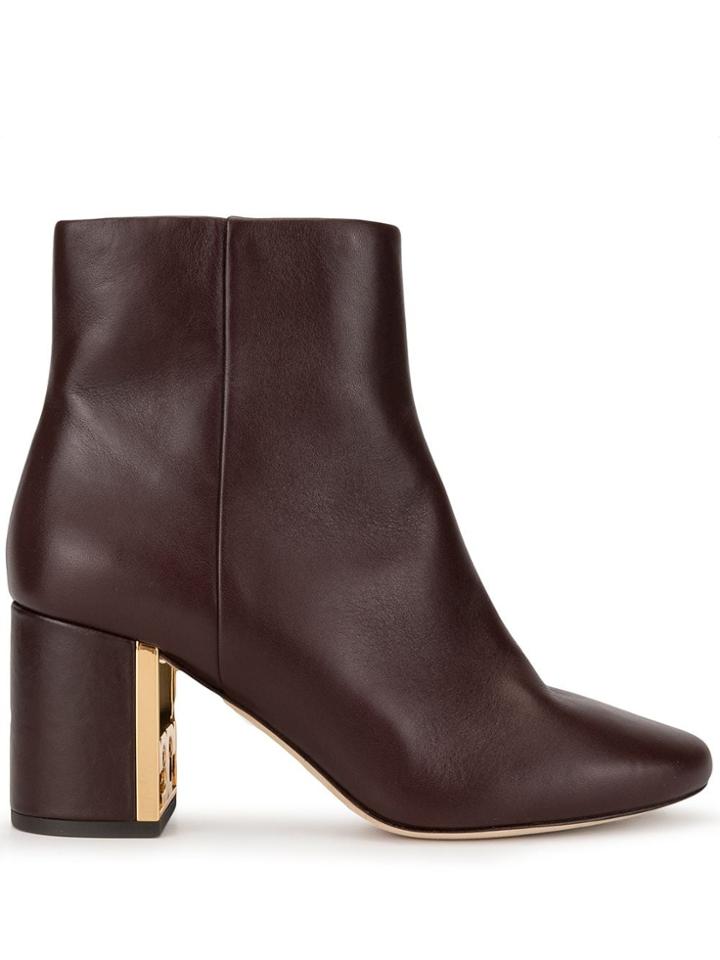 Tory Burch Gigi 70mm Boots - Red