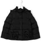 Il Gufo Padded Coat, Toddler Girl's, Size: 5 Yrs, Black