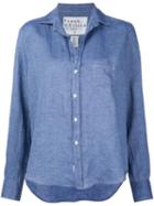 Frank & Eileen 'eileen' Shirt, Women's, Size: Large, Blue, Linen/flax
