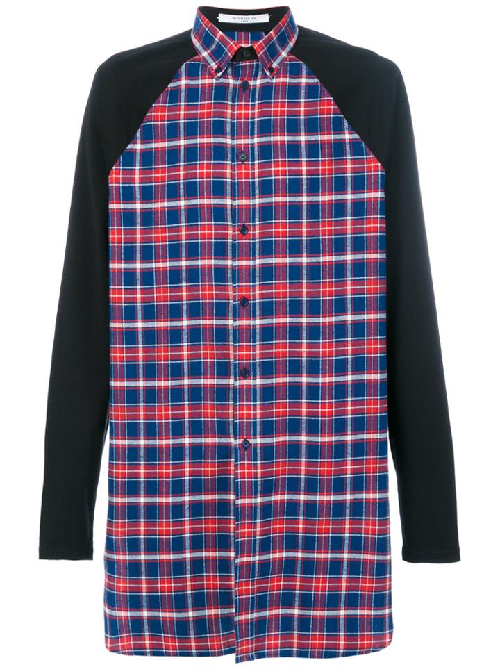 Givenchy Oversized Plaid Shirt - Multicolour
