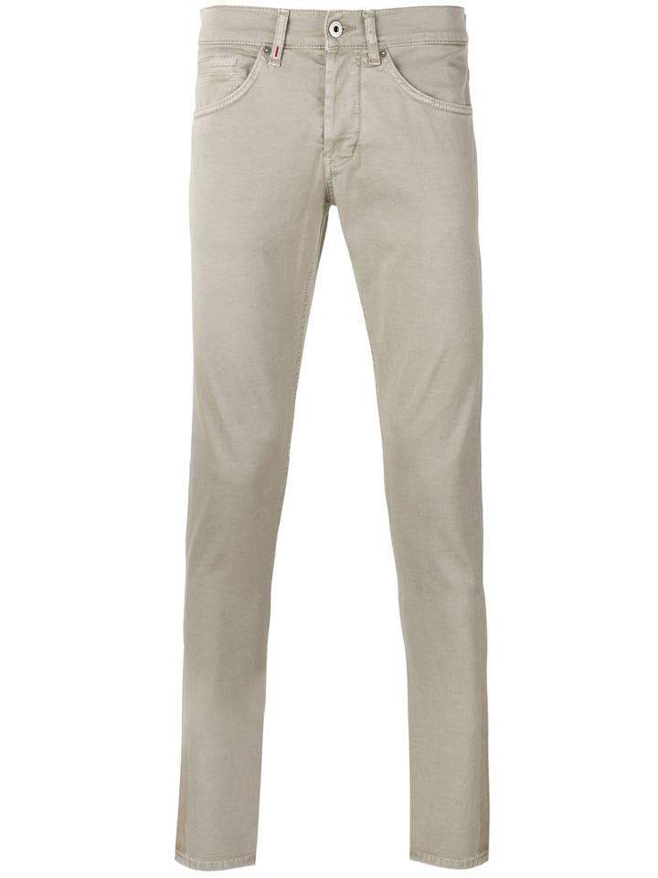 Dondup - Skinny Trousers - Men - Cotton/spandex/elastane - 36, Nude/neutrals, Cotton/spandex/elastane