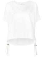 Ujoh Drawcord T-shirt - White