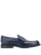 Tod's Branded Loafers - Blue