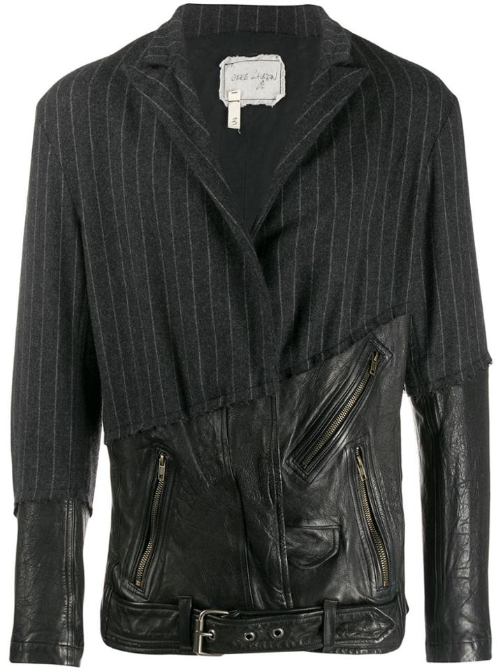 Greg Lauren 50/50 Blazer - Black