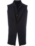 Cedric Jacquemyn Double Collar Structured Vest
