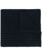 Pringle Of Scotland Chunky Rib Scarf - Blue