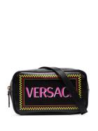 Versace Vintage Logo Belt Bag - Black