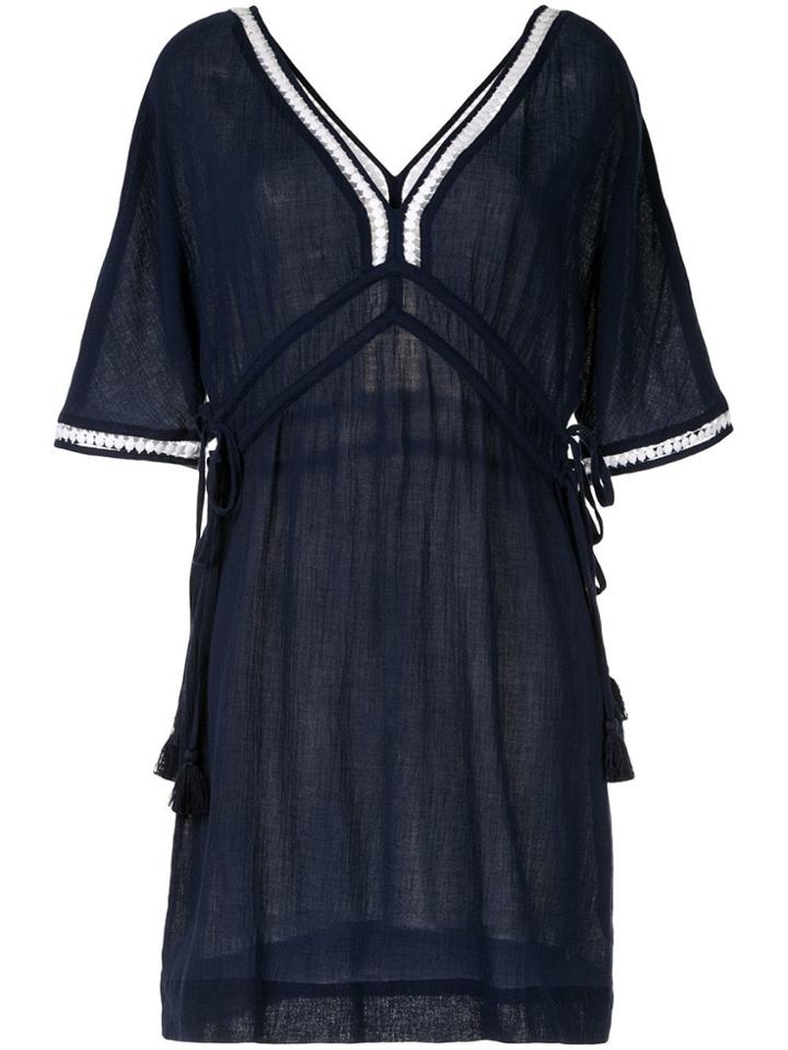 Heidi Klein Carlisle Bay Ss Short Dress - Blue