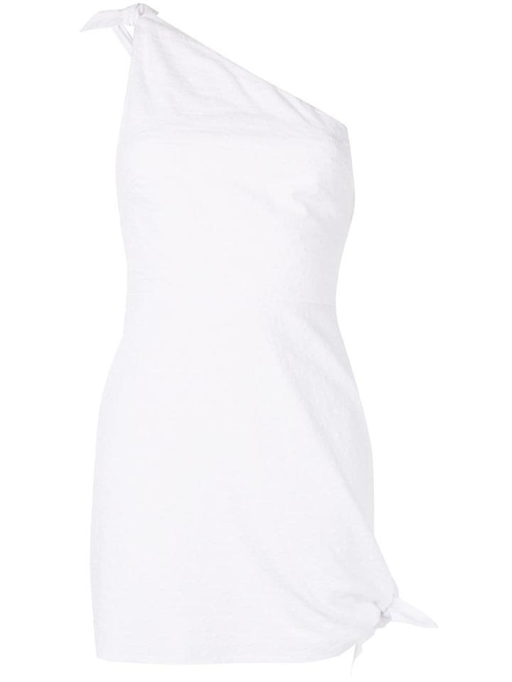 Sir. Charlee One-shoulder Mini Dress - White