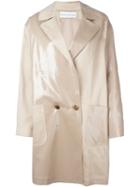 Wanda Nylon 'tabatha' Coat, Women's, Size: 36, Nude/neutrals, Cotton/polyurethane
