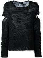 Lost & Found Ria Dunn Ottoman Jumper - Black